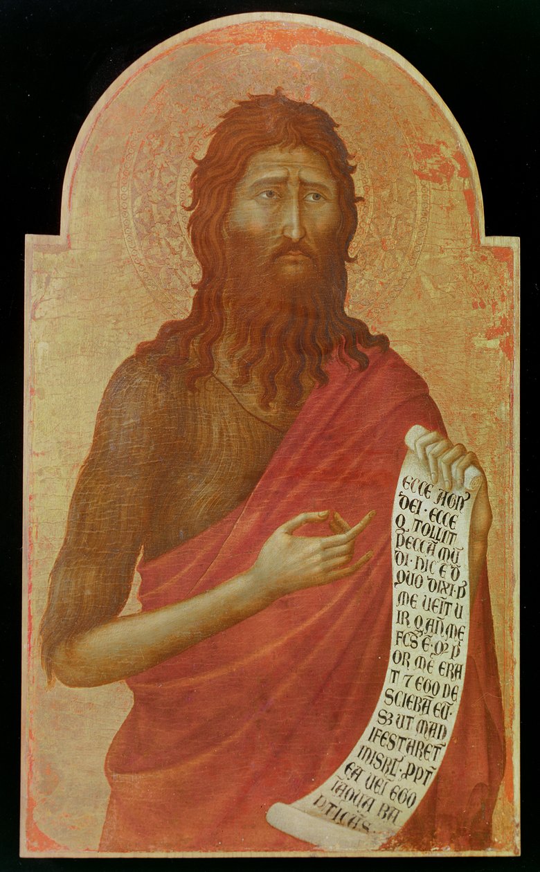 Jan Chrzciciel autorstwa Ugolino di Nerio