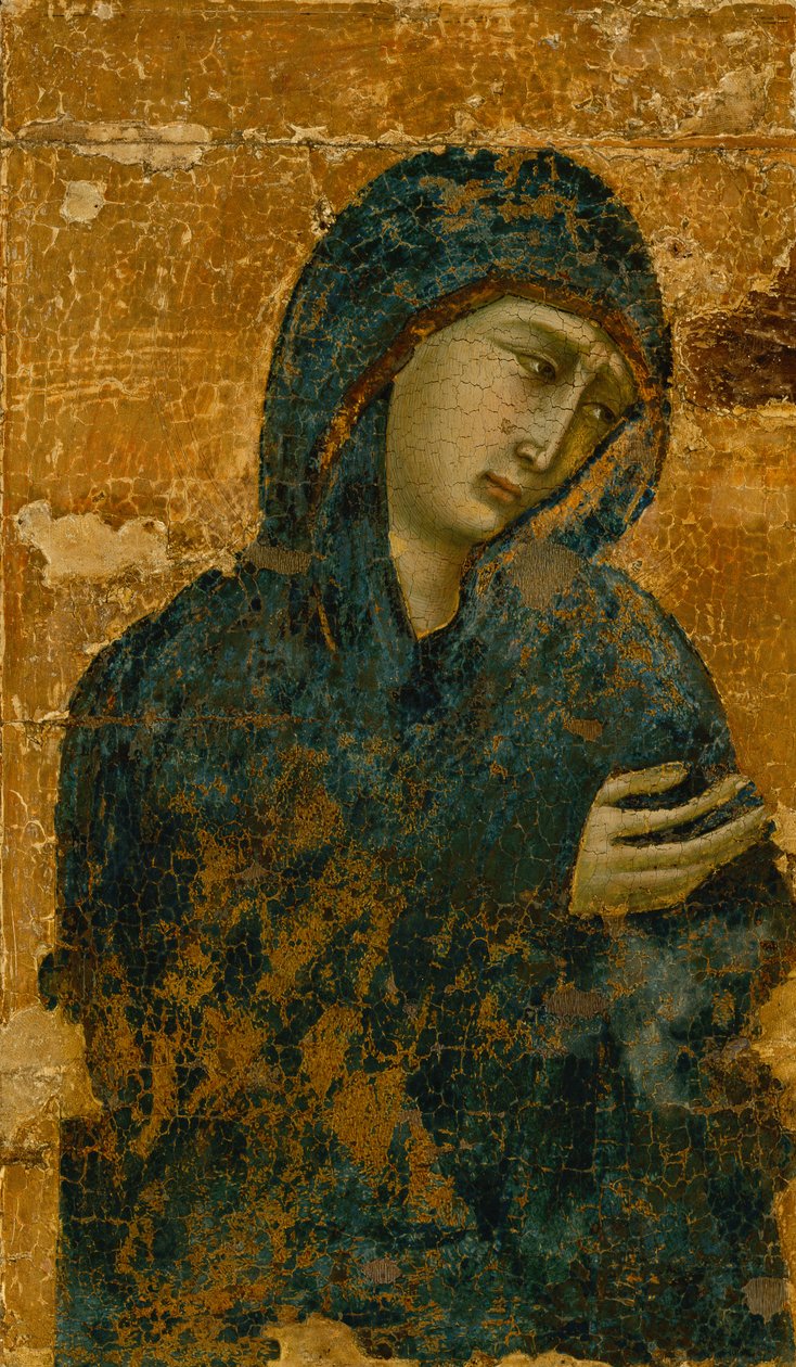 Matka Boża Bolesna (olej na desce) autorstwa Ugolino di Nerio
