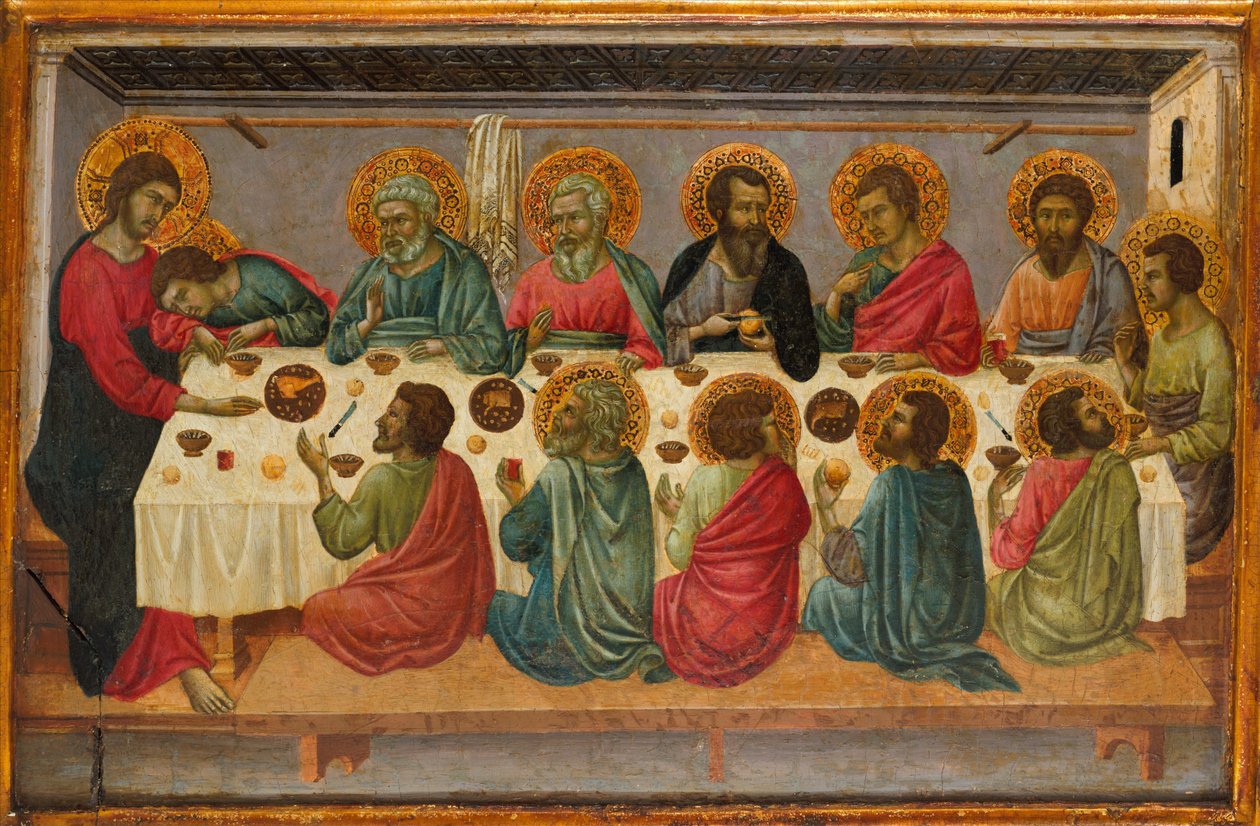 Ostatnia Wieczerza autorstwa Ugolino di Nerio