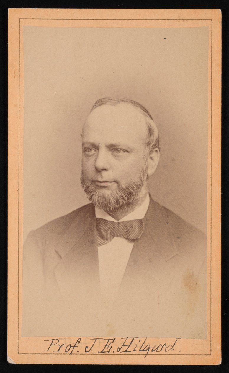 Portret Juliusza Erazma Hilgarda 1825-1891, 1873. autorstwa Ulke Bros