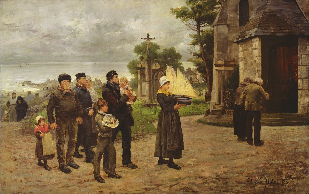 Ex-voto, 1880 autorstwa Ulysse Louis Auguste Butin