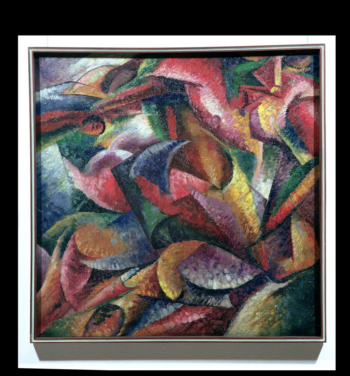 Dynamizm Ciała, 1913 autorstwa Umberto Boccioni