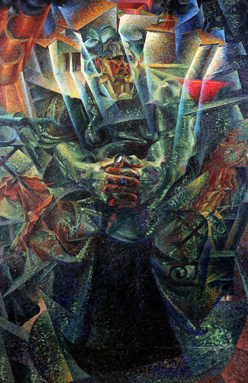 Materia, 1912 autorstwa Umberto Boccioni