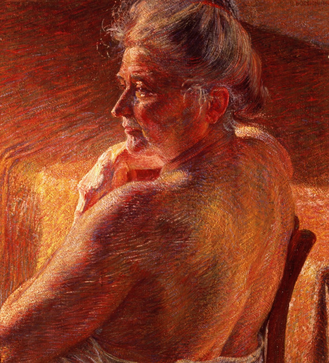 Wpływ światła słonecznego, 1909 autorstwa Umberto Boccioni