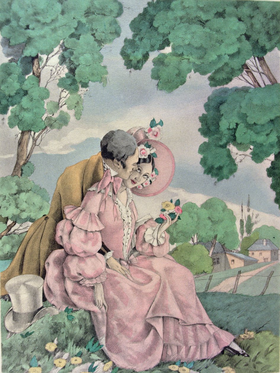 Ilustracja do „Madame Bovary” Gustave