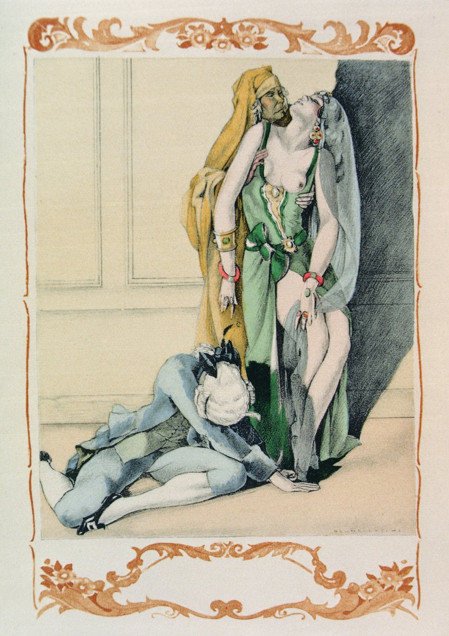 Ilustracja z „Kandyda” Voltaire