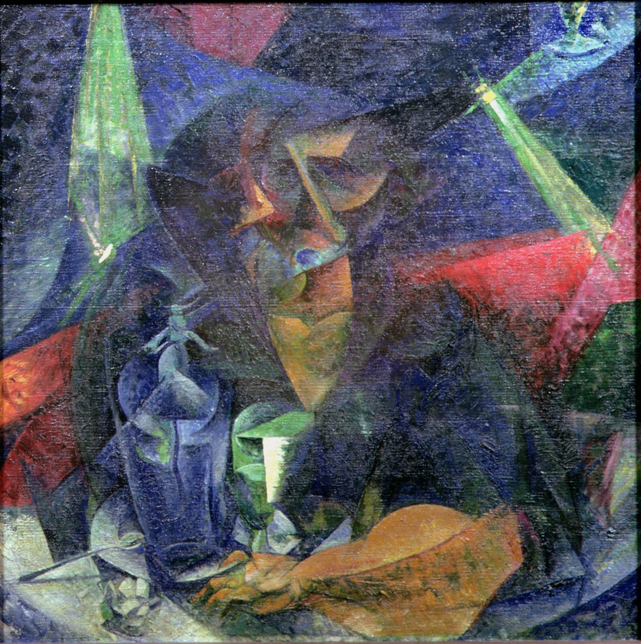 Kompozycja z postacią kobiety autorstwa Umberto Boccioni