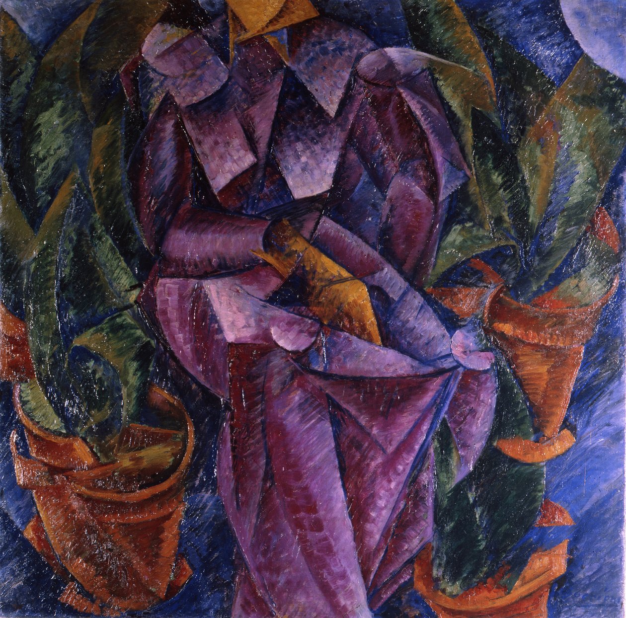 Kompozycja spiralna, 1913 autorstwa Umberto Boccioni