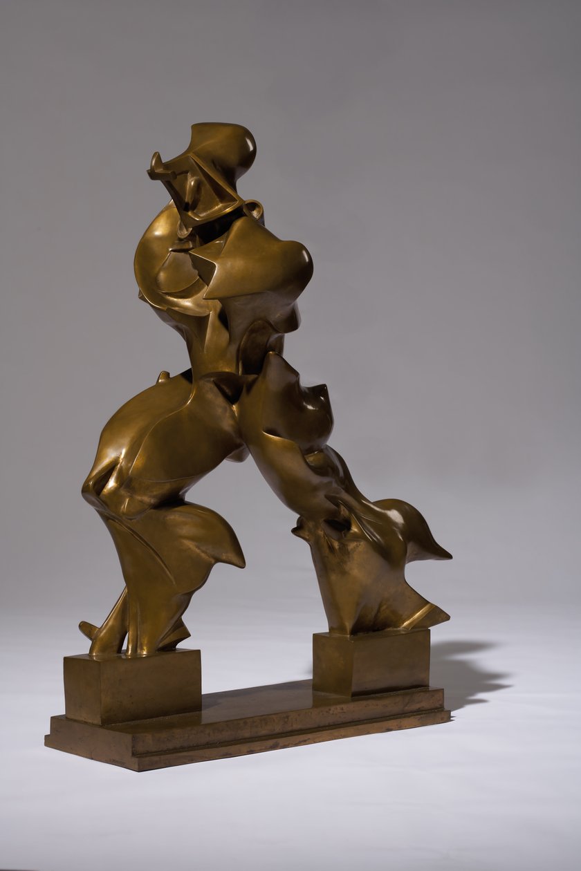 Unikalne formy ciągłości w przestrzeni autorstwa Umberto Boccioni