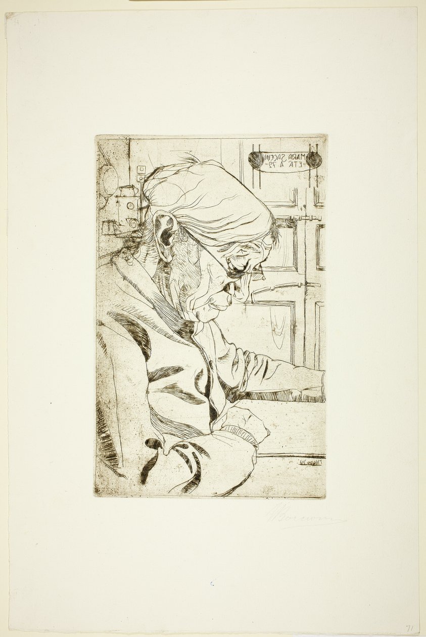 Pani Sacchi autorstwa Umberto Boccioni