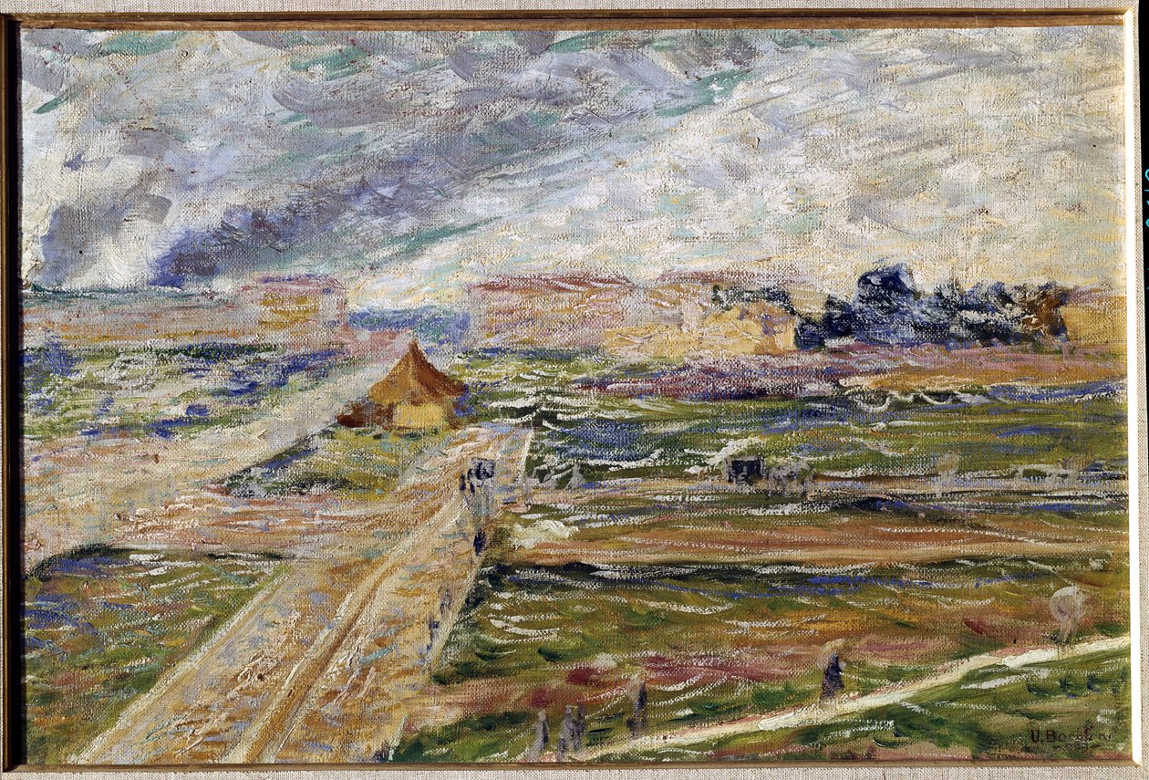 Obrzeże autorstwa Umberto Boccioni