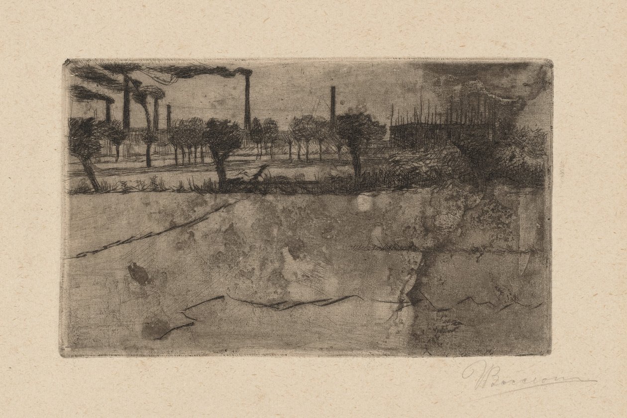 Peryferia [Peryferia] autorstwa Umberto Boccioni