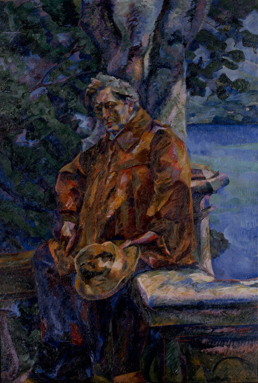 Portret mistrza Busoniego autorstwa Umberto Boccioni
