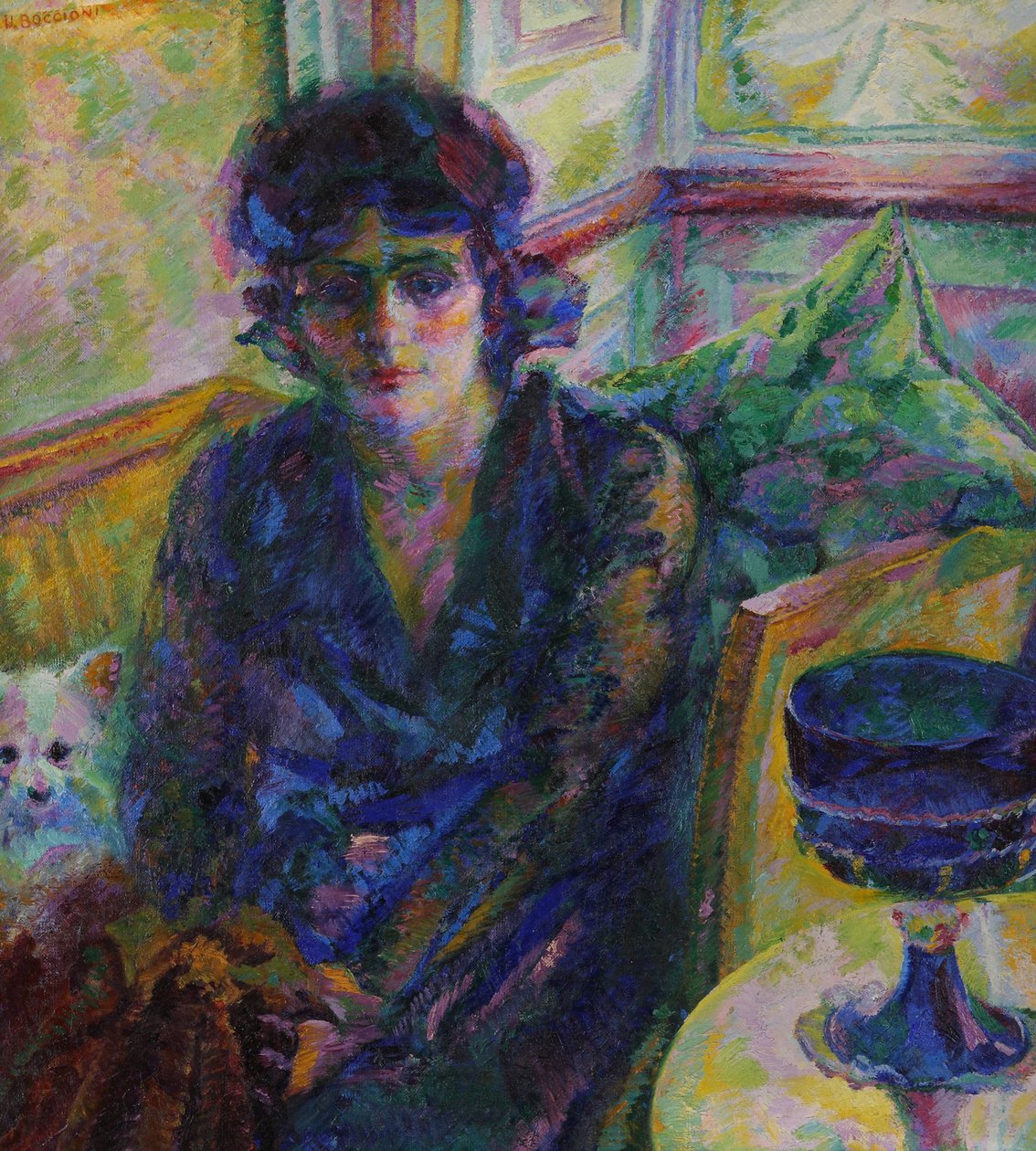 Portret signory Cragnolini Fanny, 1916. autorstwa Umberto Boccioni