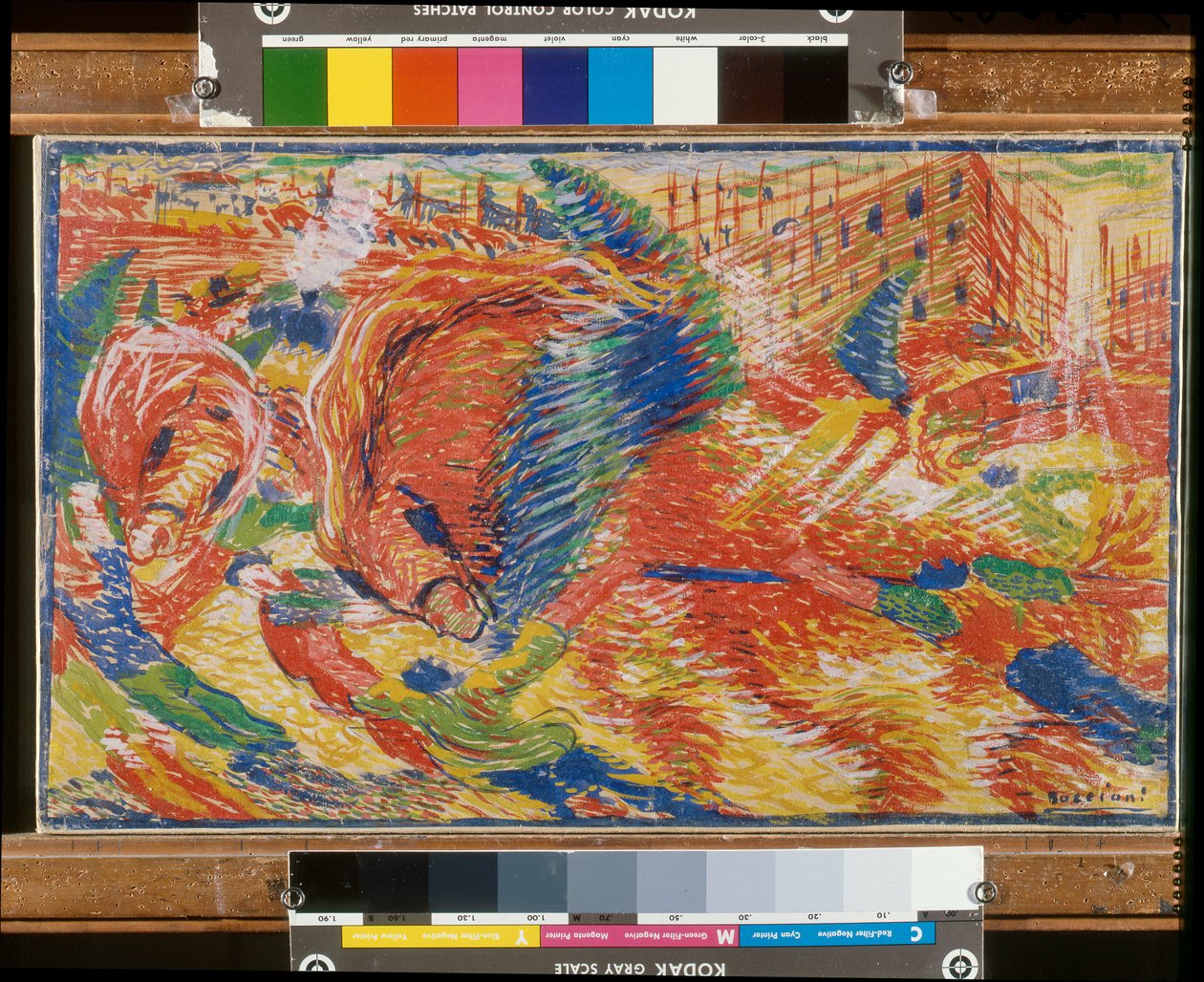 Miasto rośnie autorstwa Umberto Boccioni