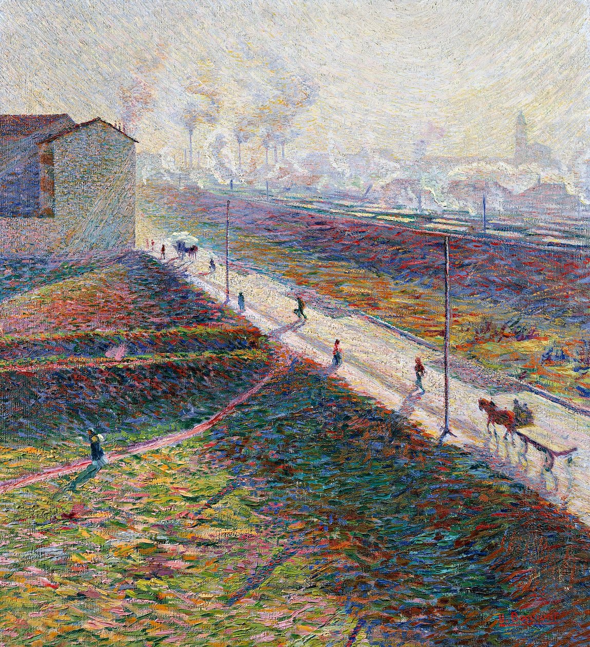Poranek autorstwa Umberto Boccioni