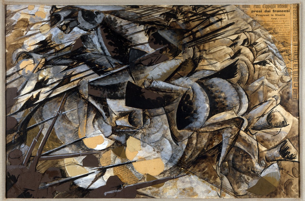 Nieznany obraz autorstwa Umberto Boccioni