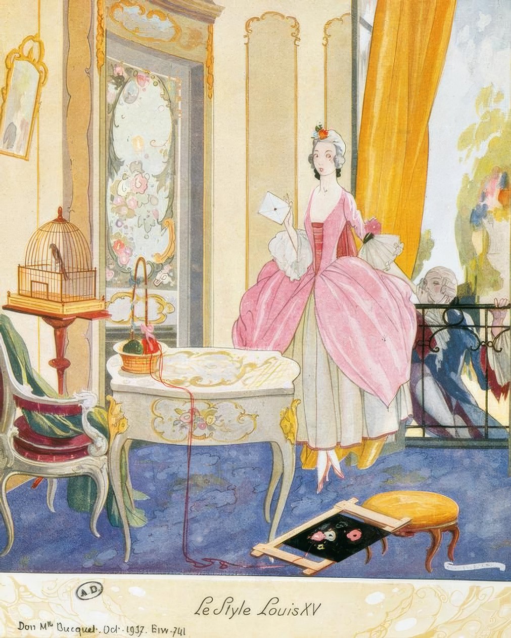 Styl Ludwika XV autorstwa Umberto Brunelleschi
