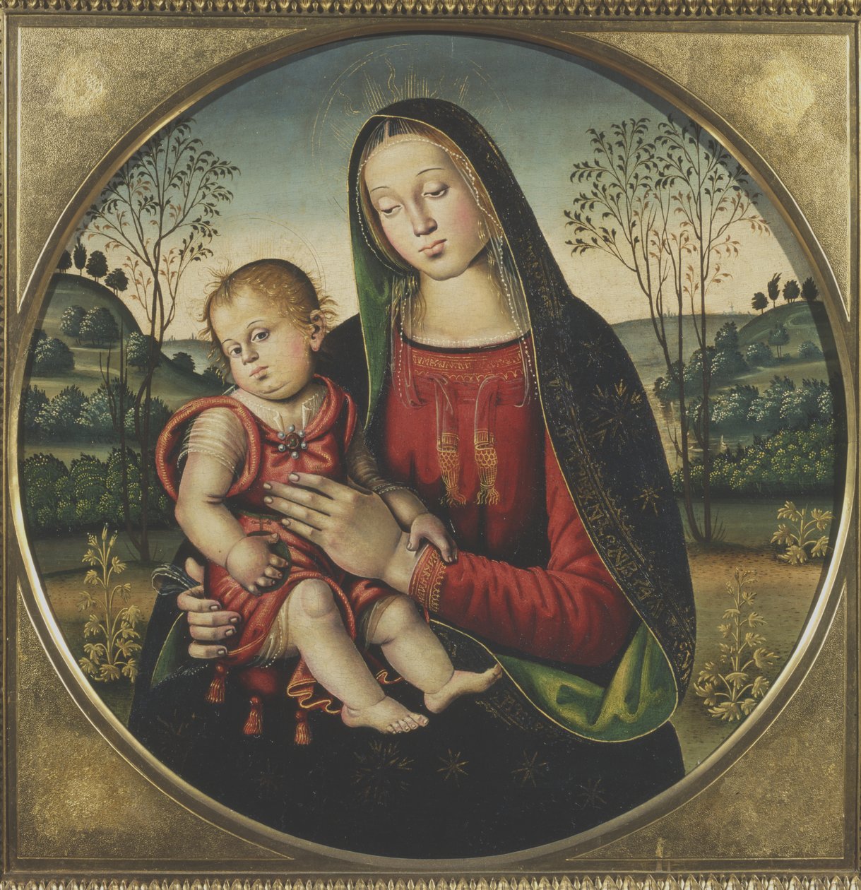 Madonna z Dzieciątkiem autorstwa Umbrian School
