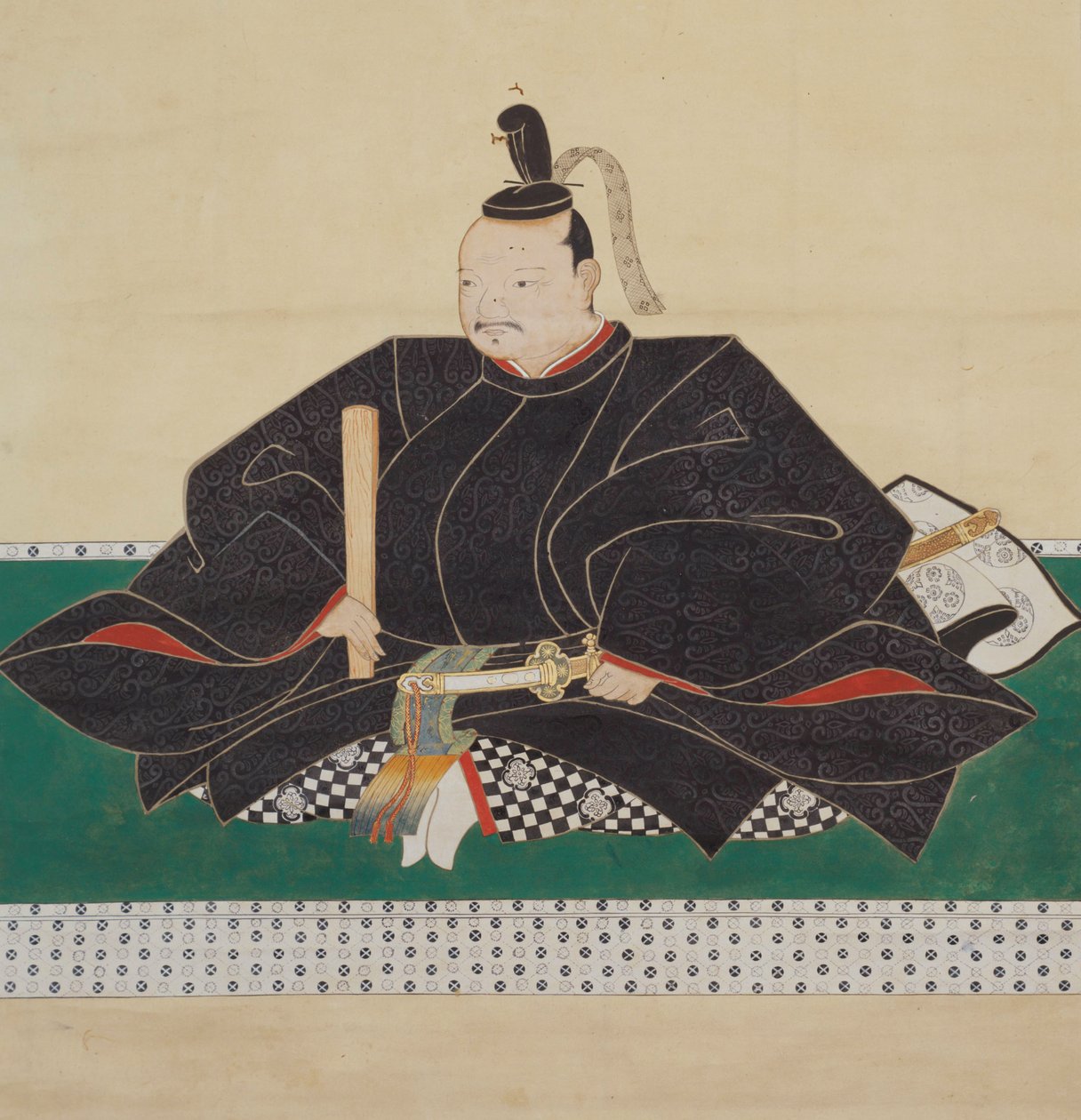 Posąg Kikkawy Motoharu (Masae Kaioh, Suruga Mamoru Yoshikawa) autorstwa Unbekannt Unbekannt
