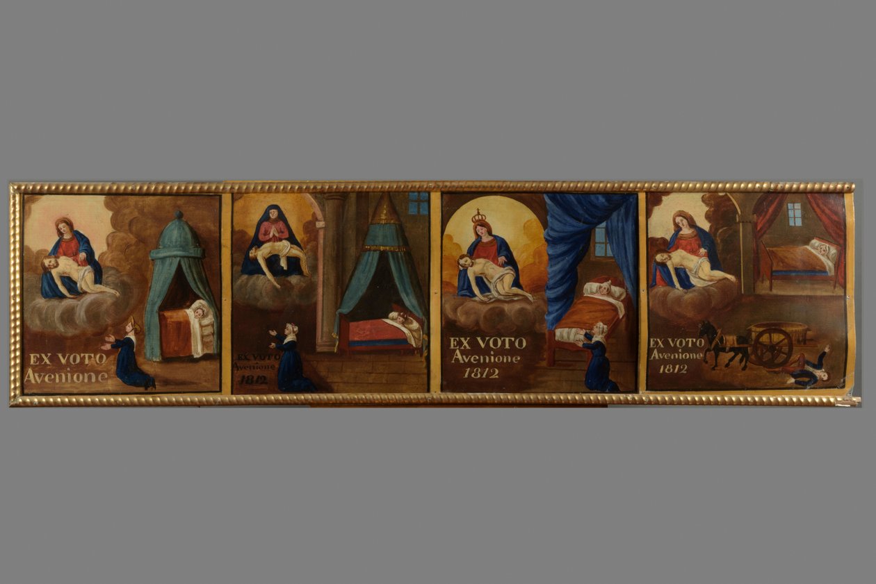 Ex-voto z kaplicy Notre-Dame de Pitié autorstwa Unbekannt Unbekannt