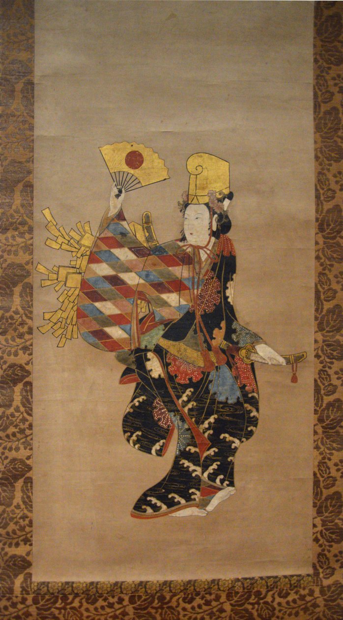 Aktor Kabuki. Kakemono. Epoka Edo autorstwa Unbekannt Unbekannt