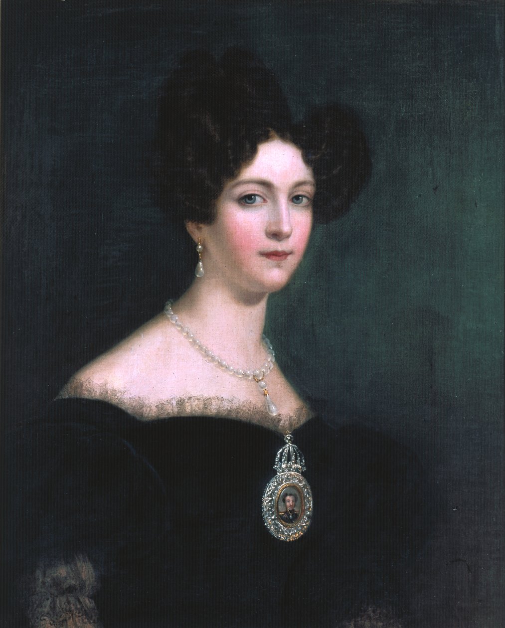 Amelia z Leuchtenberg-Beauharnais, cesarzowa Brazylii autorstwa Unbekannt Unbekannt