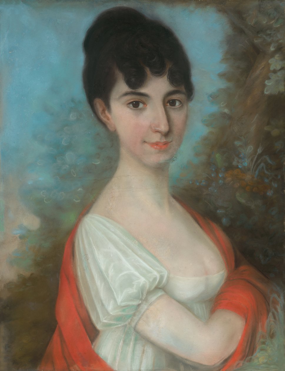 Baronowa Antónia Mednyánszká (Portret Antonii, hrabiny Bolz) autorstwa Unbekannt Unbekannt