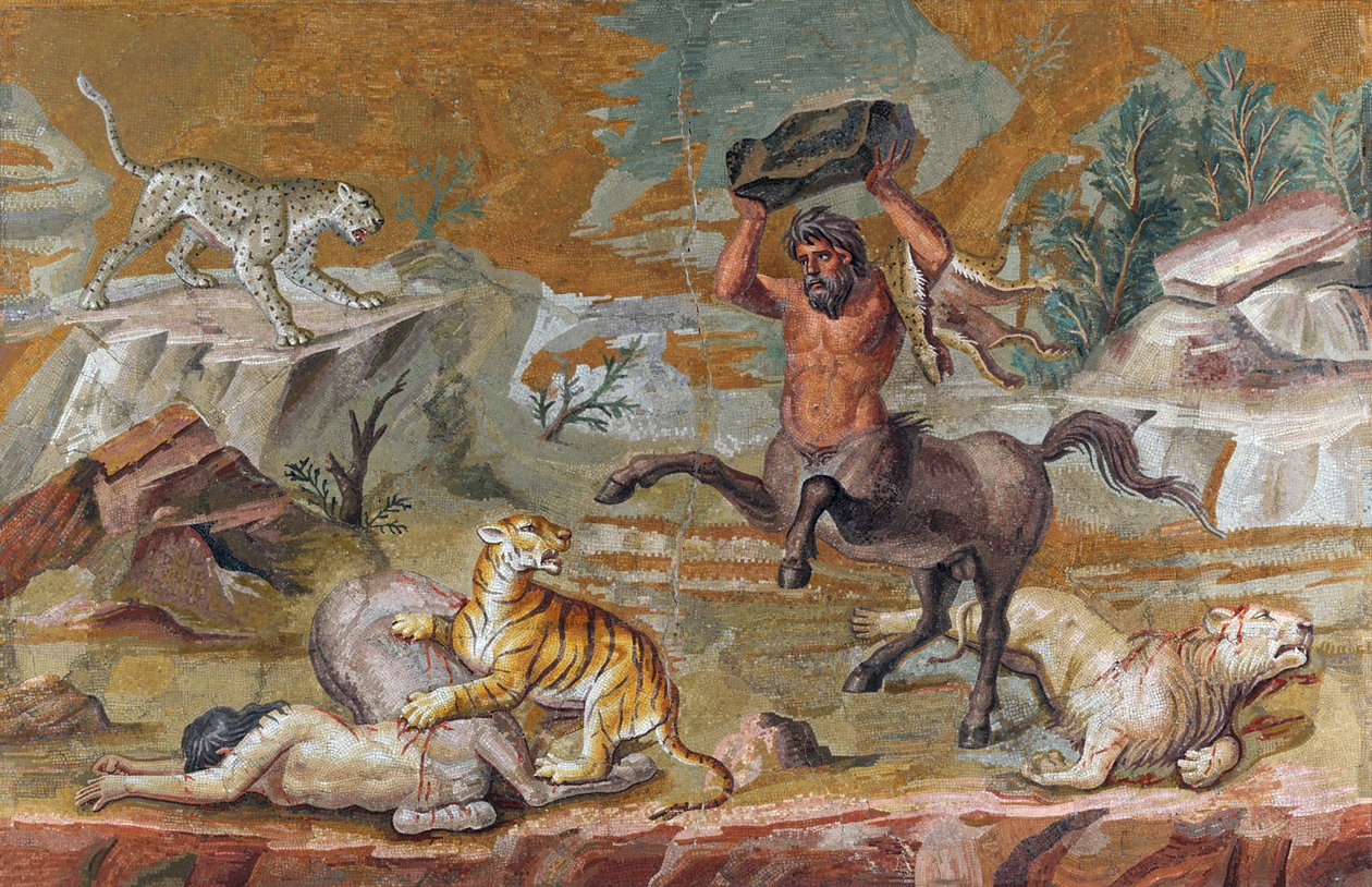 Mozaika centaur autorstwa Unbekannt Unbekannt