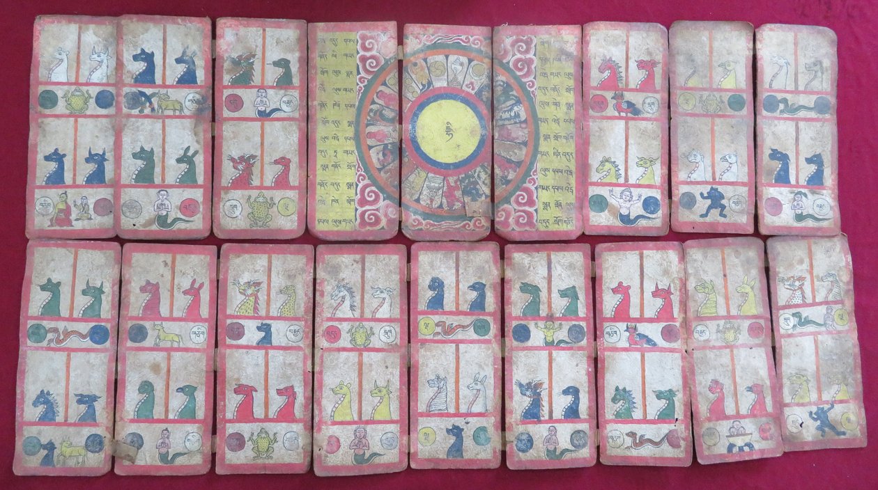 Tekst astrologiczny Ersu, ze zwierzętami zodiaku autorstwa Unbekannt Unbekannt