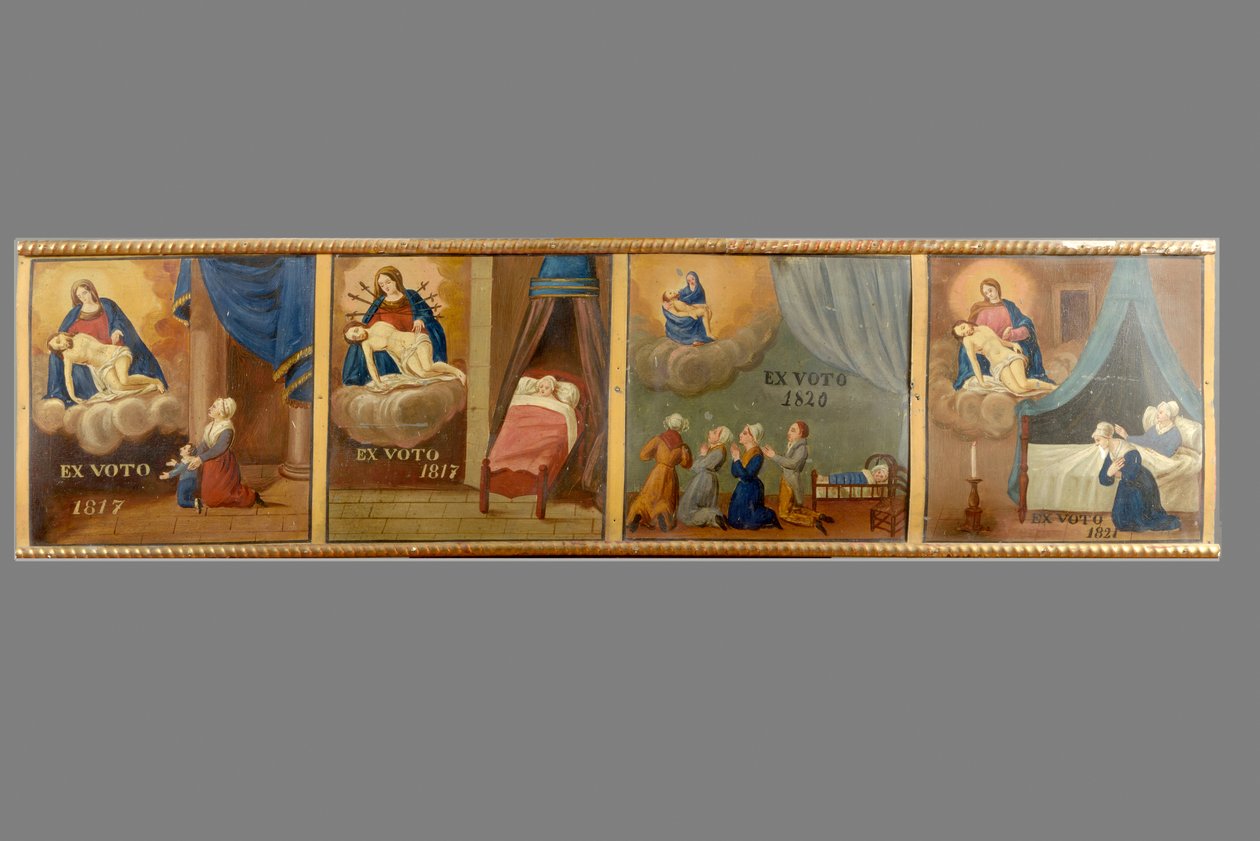 Ex-voto z kaplicy Notre-Dame de Pitié autorstwa Unbekannt Unbekannt