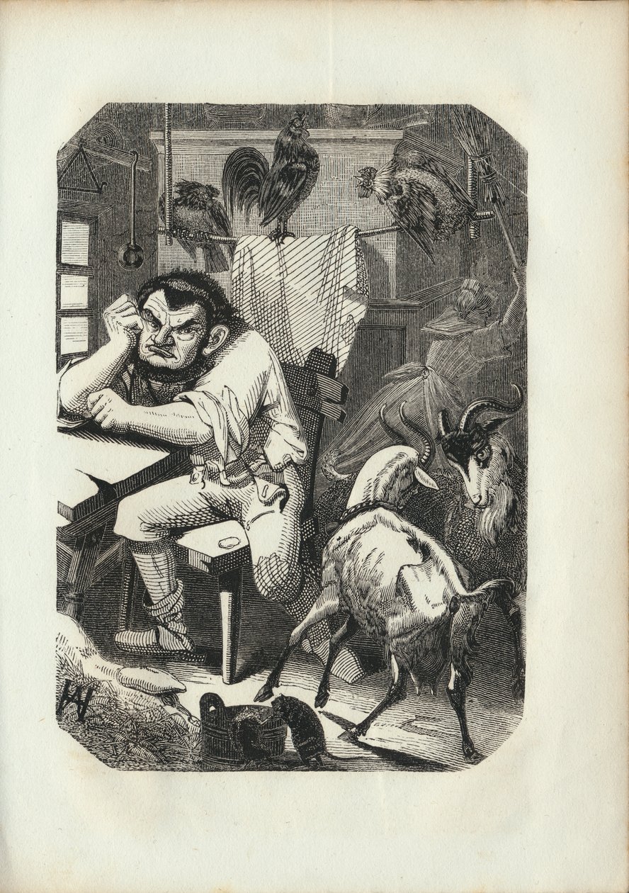 Ilustracja do historii Carla Spindlera Die kleine Offka autorstwa Unbekannt Unbekannt