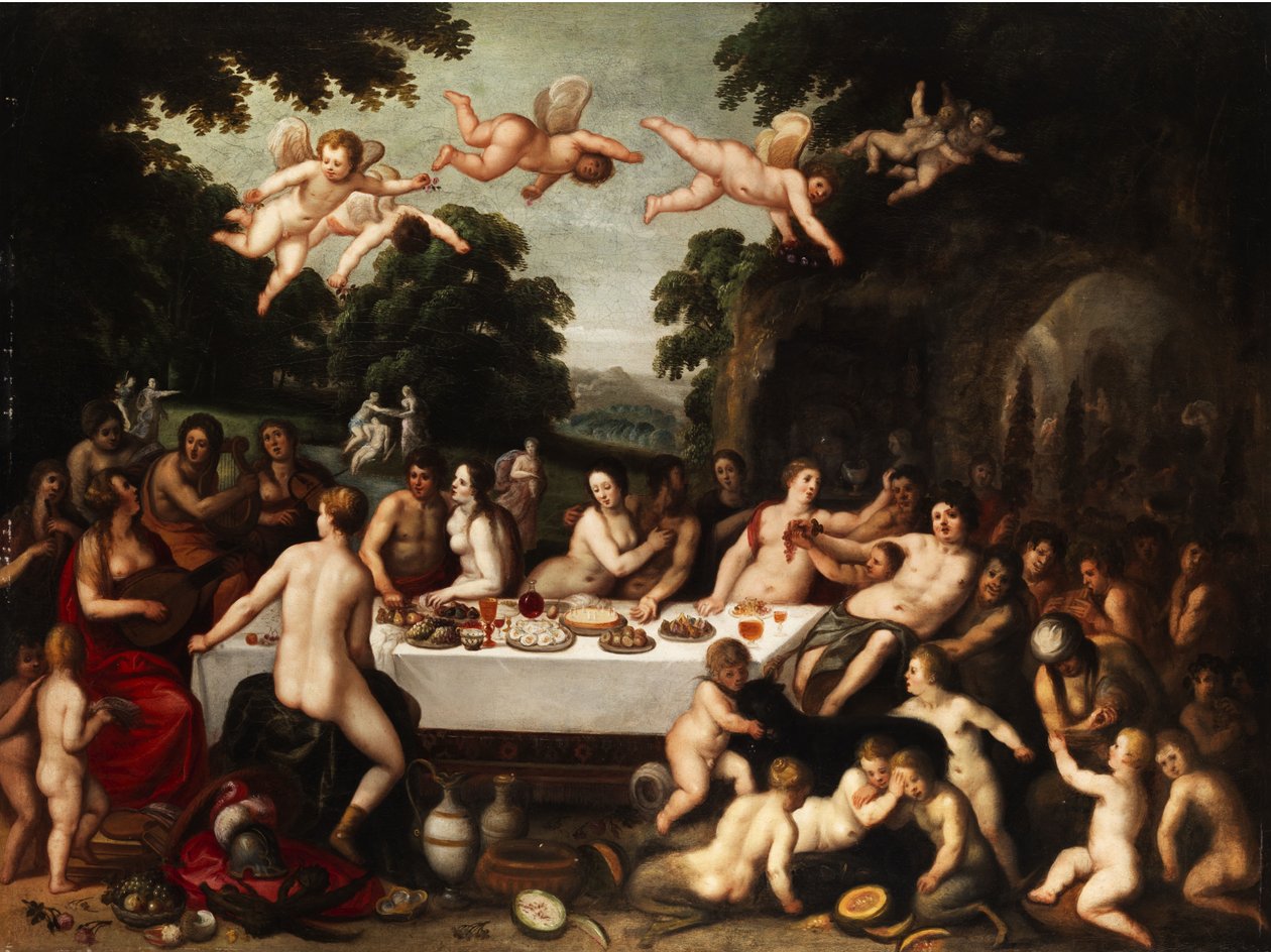 Mitologiczny bankiet autorstwa Unbekannt Unbekannt
