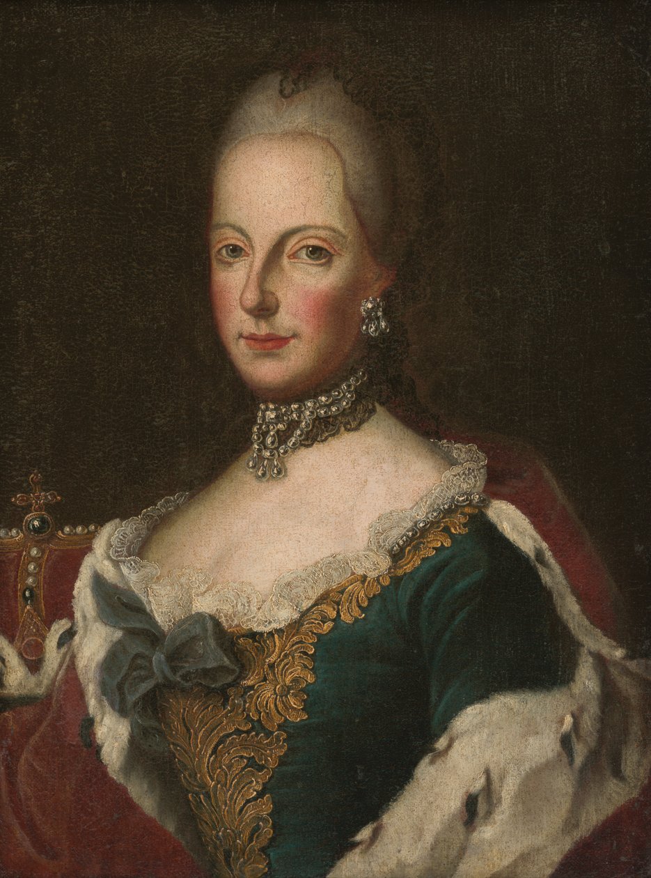 Portret Marii Teresy autorstwa Unbekannt Unbekannt