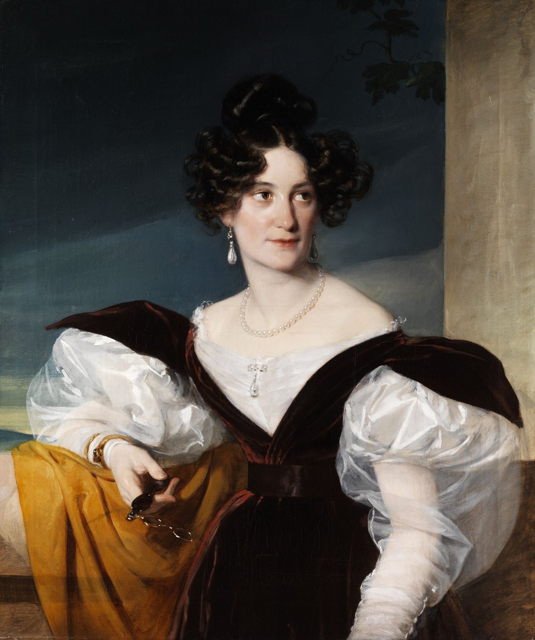 Portret damy z Lorgnon autorstwa Unbekannt Unbekannt