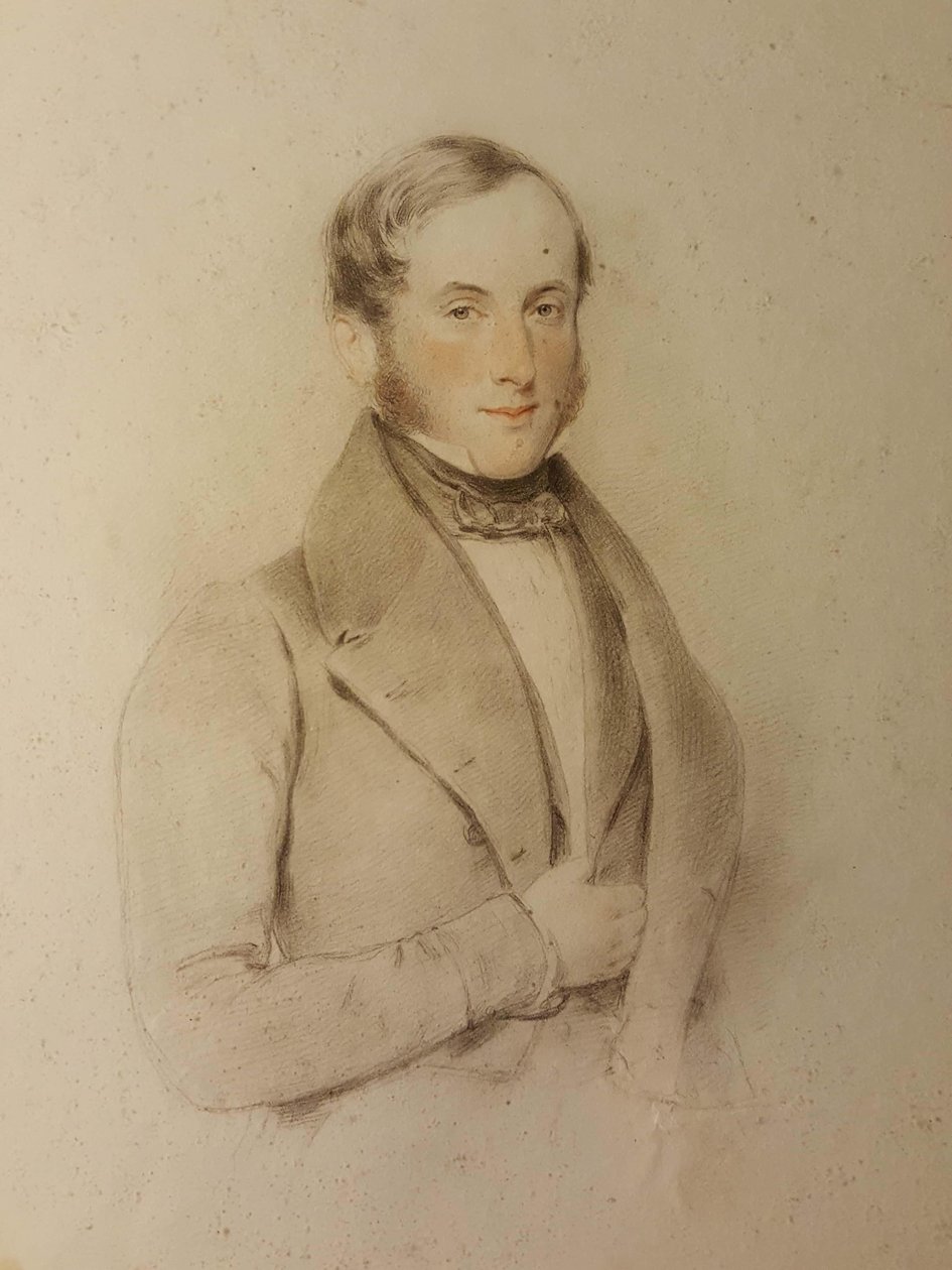 Portret Edwarda Hartoppa Grove autorstwa Unbekannt Unbekannt