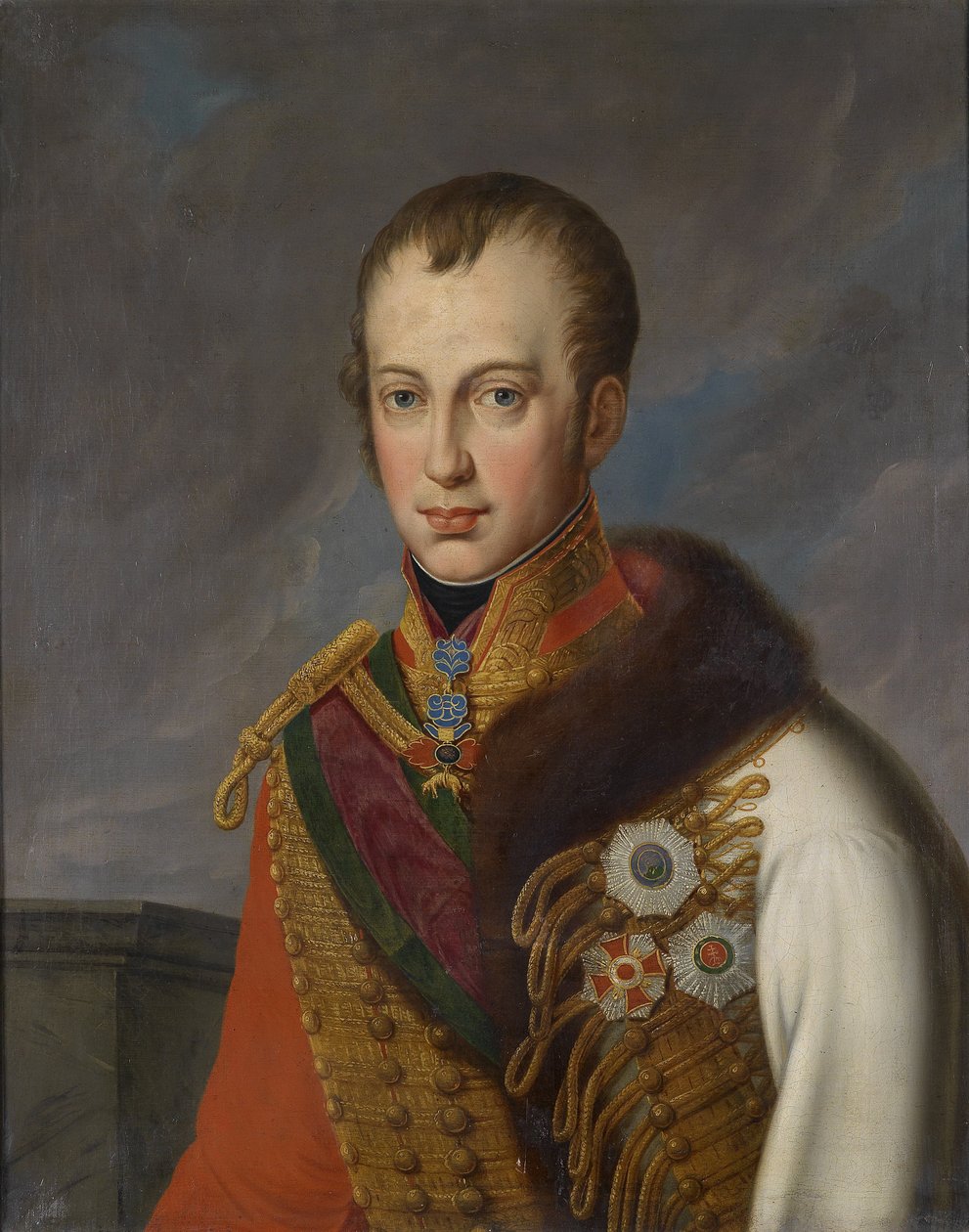 Portret Ferdynanda I Austriackiego (1793-1875) autorstwa Unbekannt Unbekannt