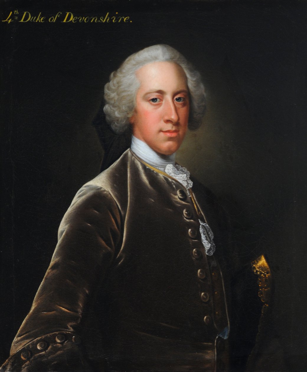 Portret Williama Cavendisha (1720-1764) autorstwa Unbekannt Unbekannt