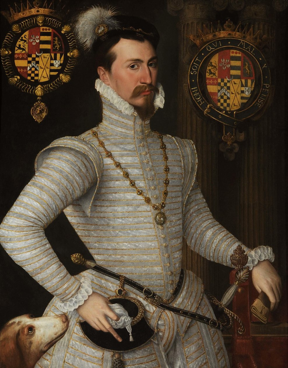 Robert Dudley, hrabia Leicester autorstwa Unbekannt Unbekannt