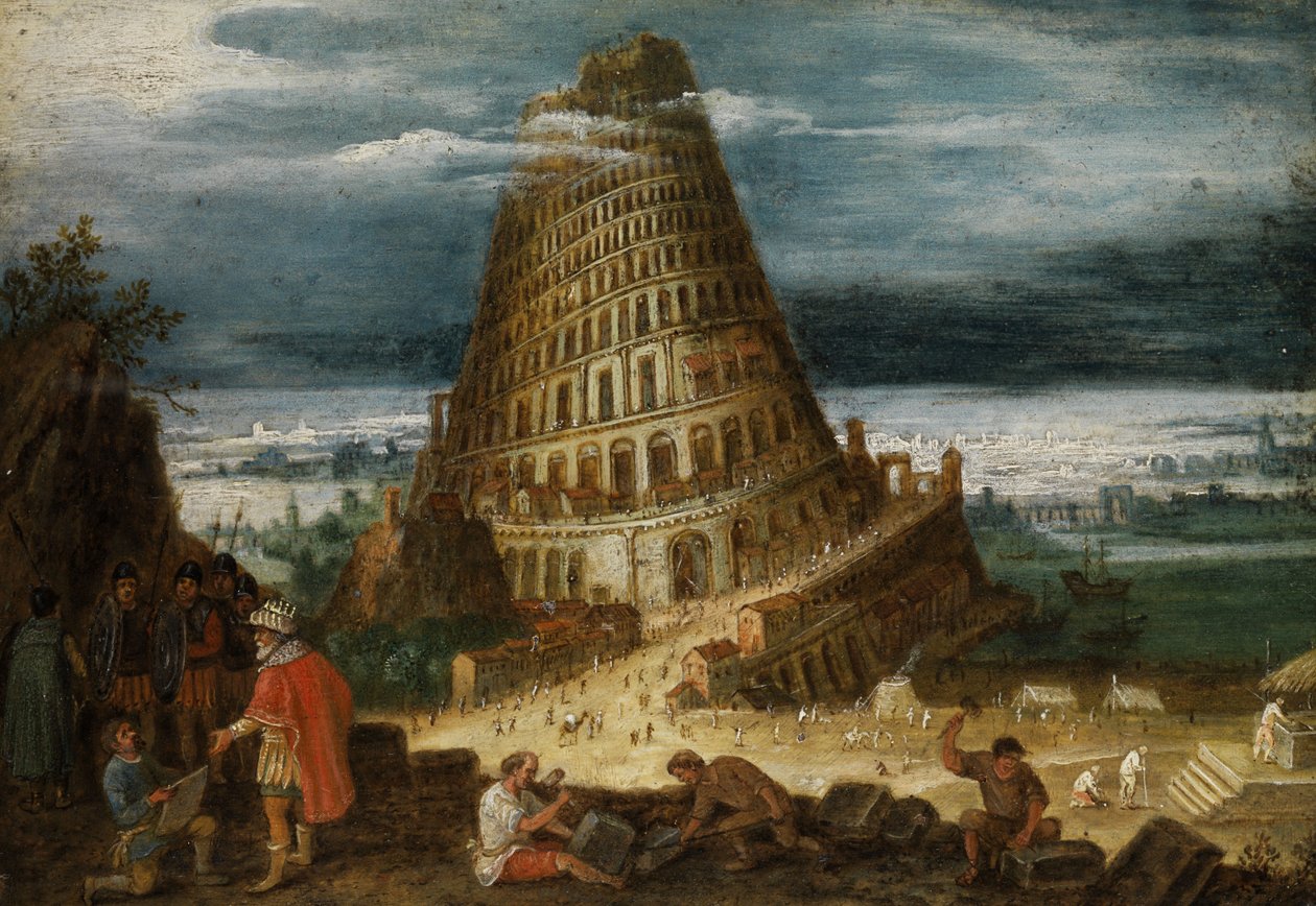 Wieża Babel autorstwa Unbekannt Unbekannt
