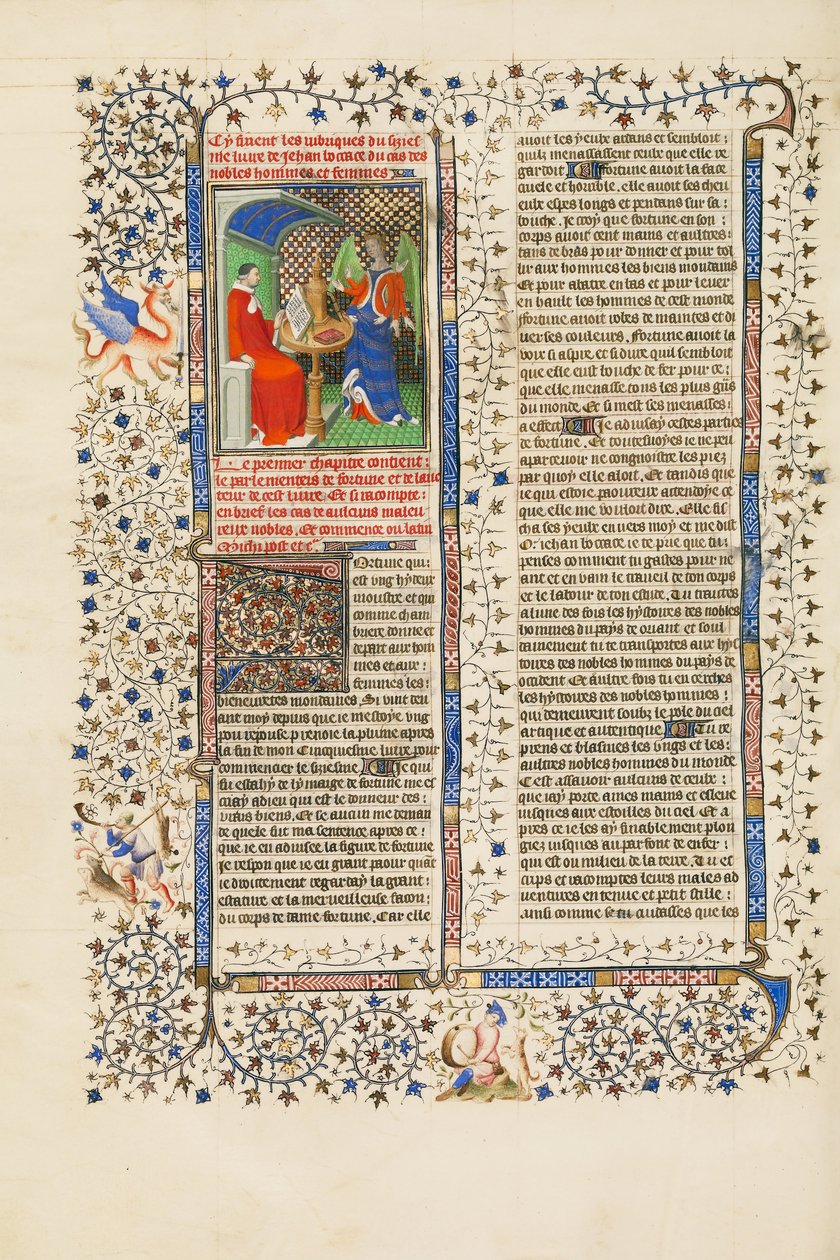 Boccaccio i Fortuna autorstwa Unbekannt Unbekannt