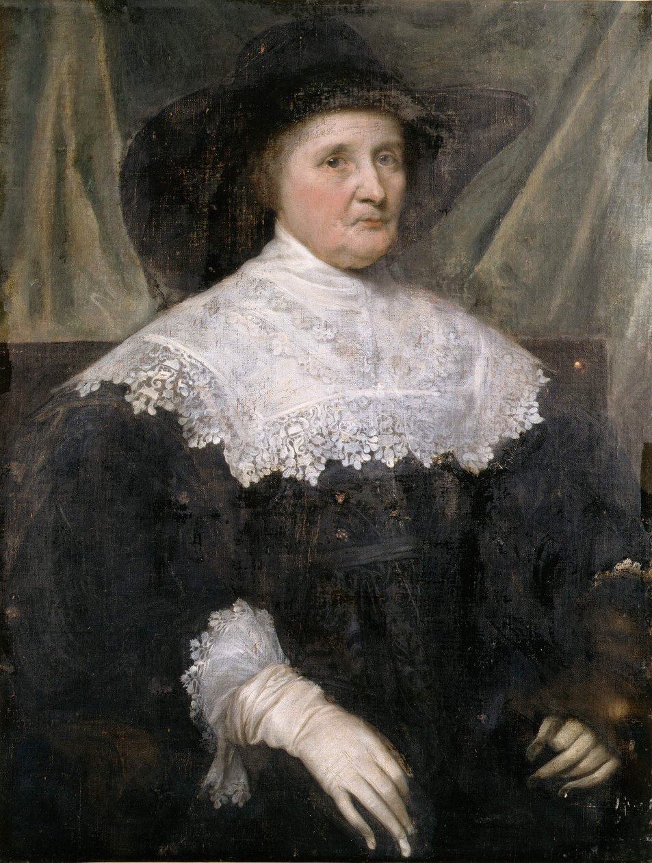 Brytyjczycy - Portret damy autorstwa Unbekannt Unbekannt