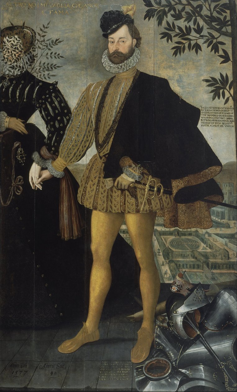 Szkoła brytyjska - Portret George