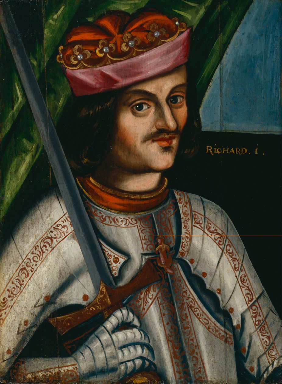 Szkoła Brytyjska - Richard I autorstwa Unbekannt Unbekannt