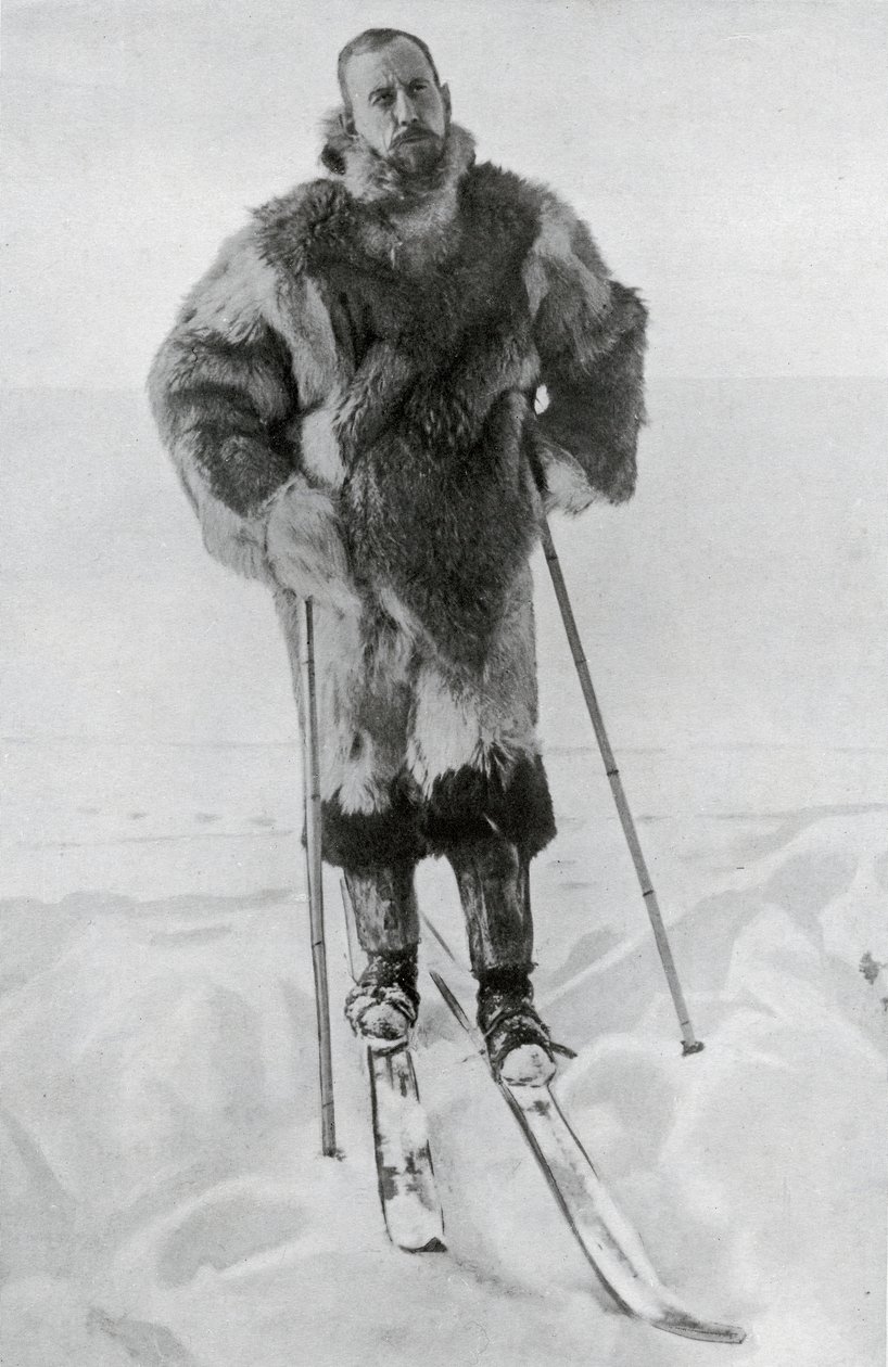 Kapitan Roald Amundsen z „Roku 1912”, wydanego w Londynie, 1913 r. autorstwa Unbekannt Unbekannt
