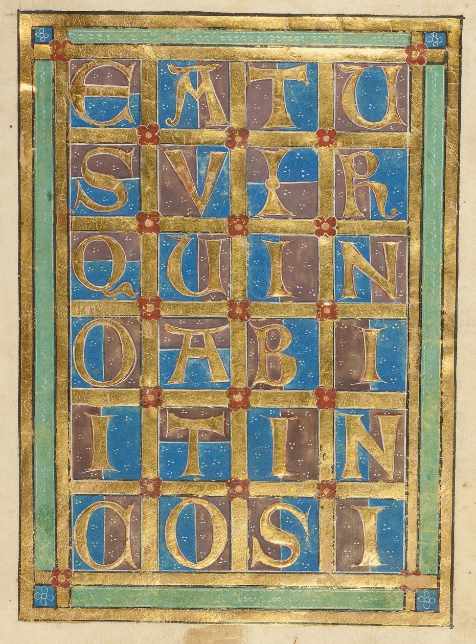 Zdobiona strona Incipit (6850315) autorstwa Unbekannt Unbekannt