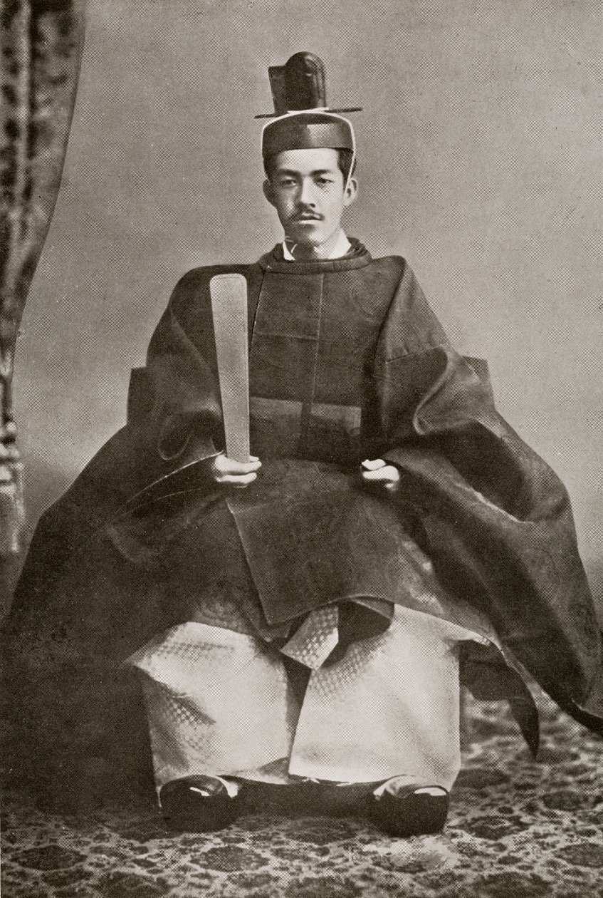Cesarz Taisho, z "The Year 1912", opublikowanego w Londynie w 1913 r. autorstwa Unbekannt Unbekannt