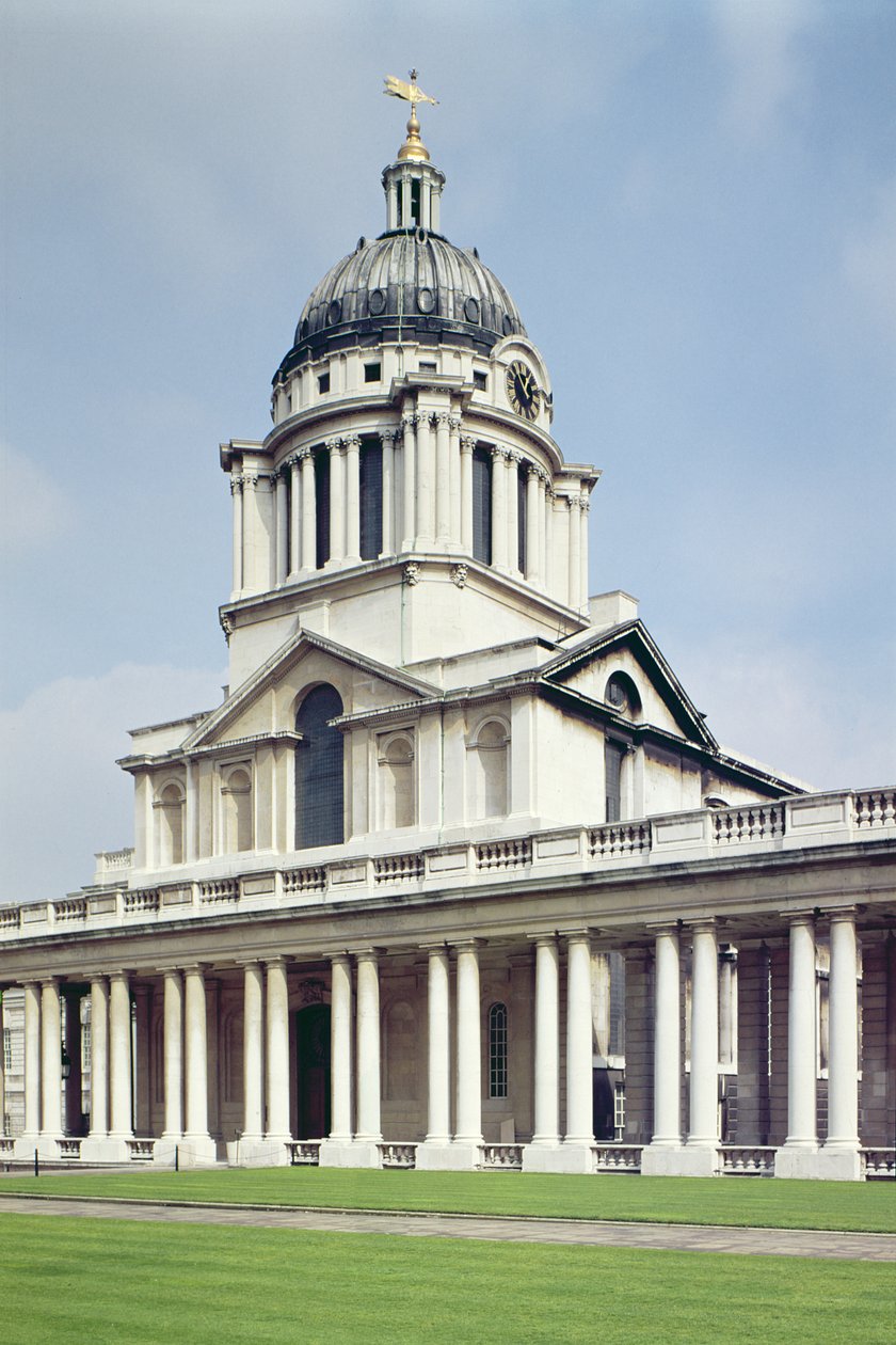 Zewnętrzna część Painted Hall, Old Royal Naval College, Greenwich, Londyn autorstwa Unbekannt Unbekannt
