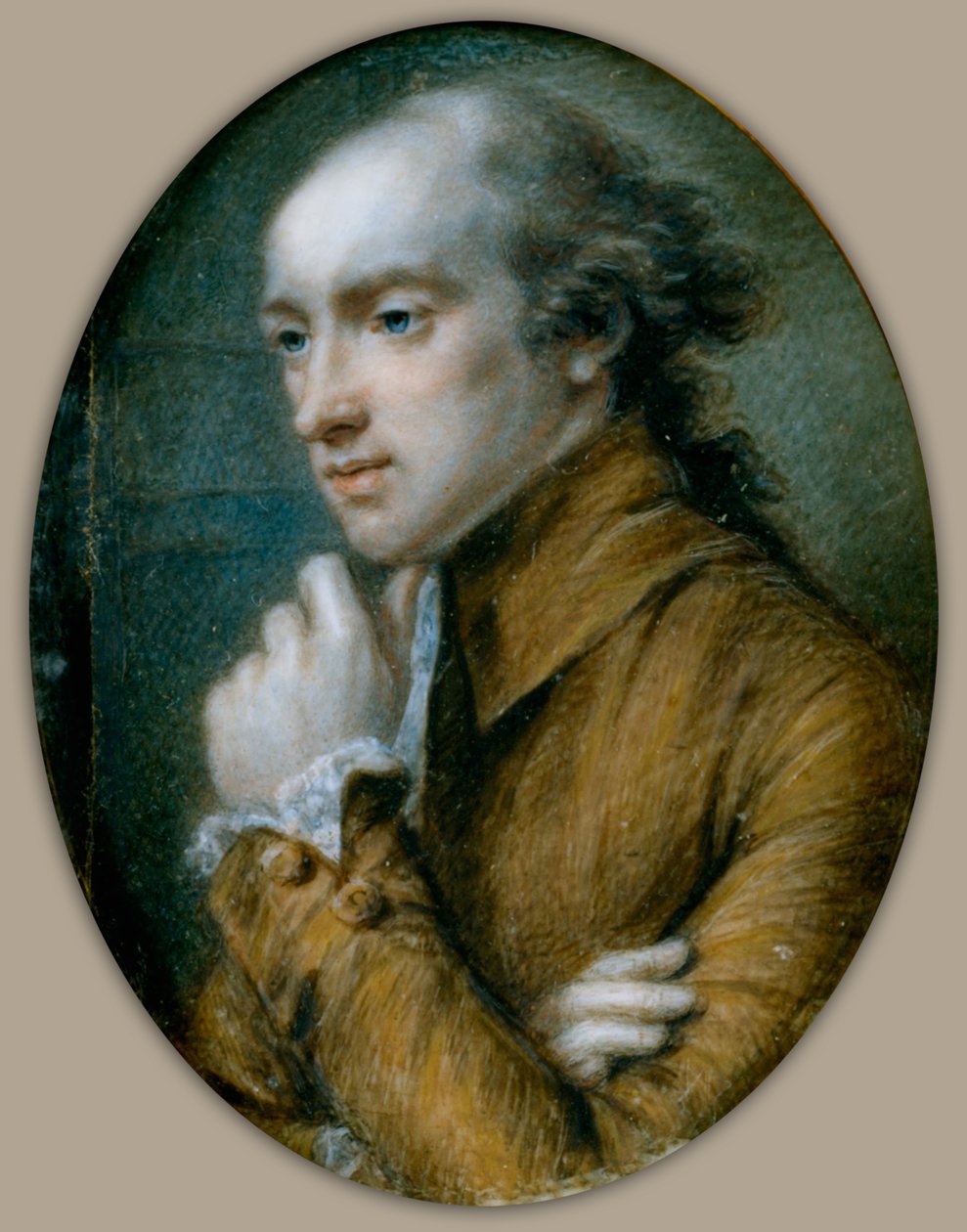 Francuski - Portret Męski (dawniej Stanisław II August, Król Polski) autorstwa Unbekannt Unbekannt