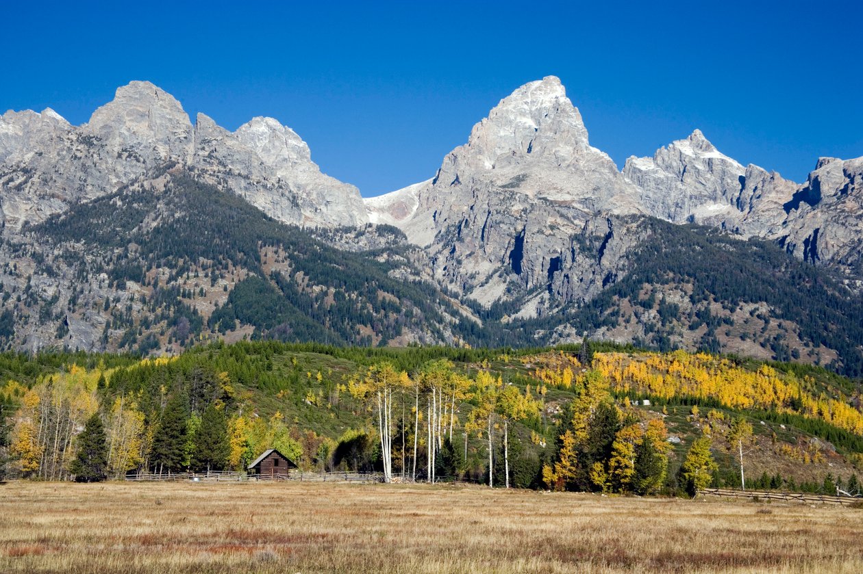 Park Narodowy Grand Teton, Wyoming autorstwa Unbekannt Unbekannt